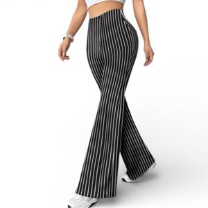 Women’s Striped Flare Leg Pant